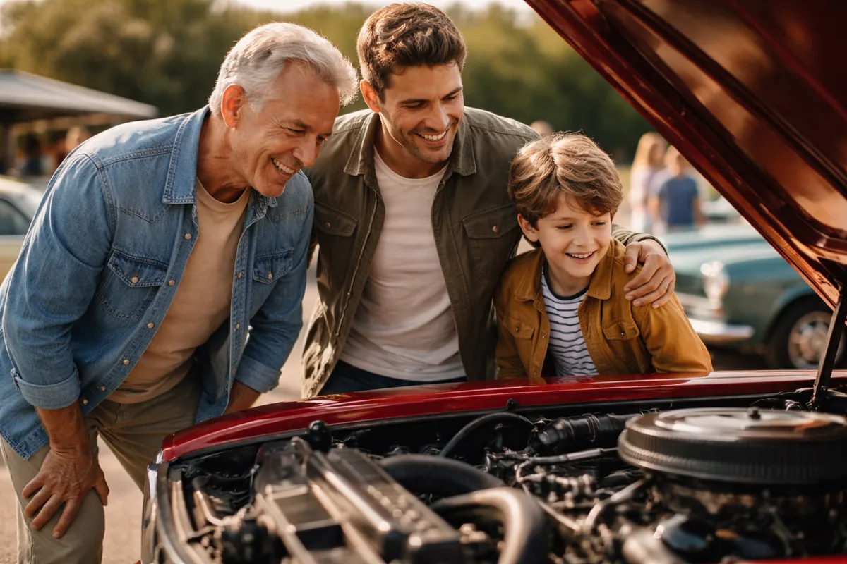 La culture automobile : une passion à travers les générations