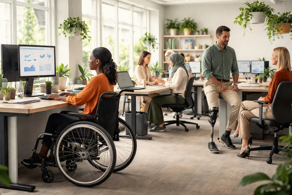 Les impacts d'un environnement de travail inclusif sur l'ergonomie