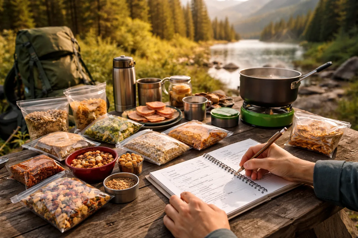 Comment planifier des repas pour une expedition de randonnée en pleine nature