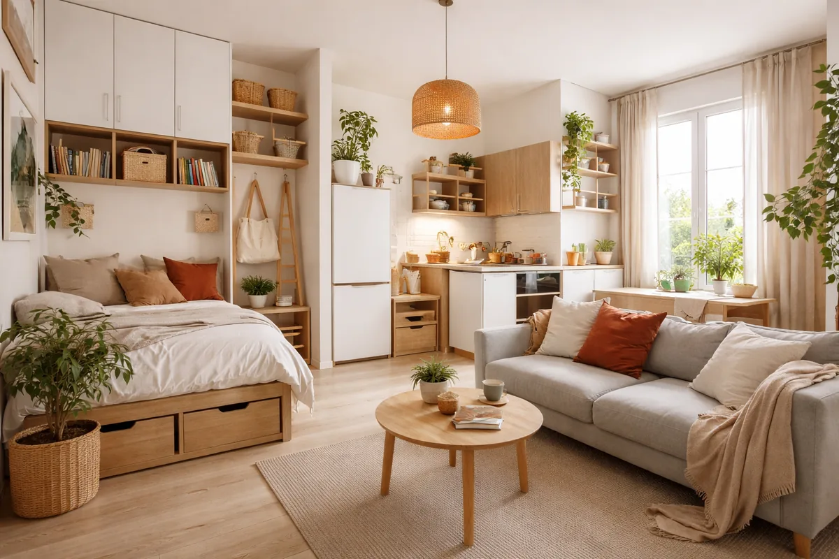 Comment optimiser le rangement dans un petit appartement de 35 m²