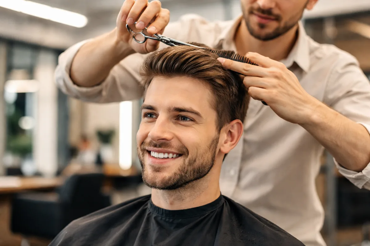 Comment fonctionne la coupe de cheveux chez le coiffeur