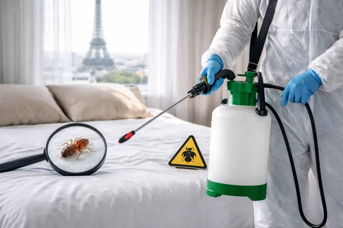Comment choisir un service de désinfection certifié contre les punaises de lit à Paris ?