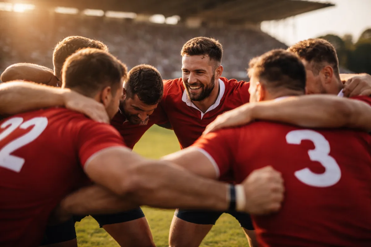 Comment le rugby contribue-t-il à la cohésion d'équipe dans le sport ?